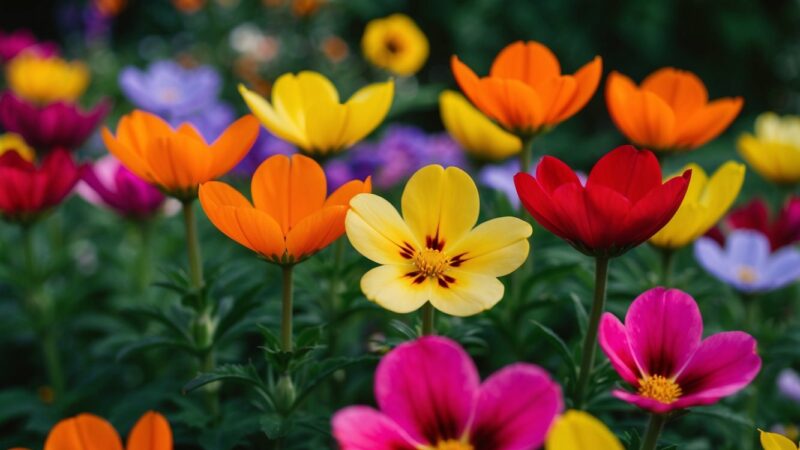 Flores com Quatro Letras: Descubra as Belas Espécies desse Grupo