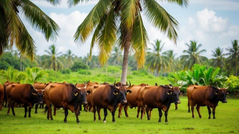 Qual a raça bovina originária da Índia? Descubra as características e curiosidades!