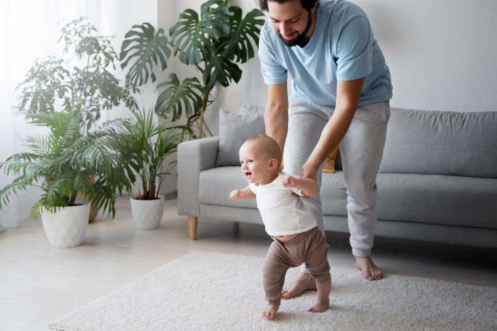 idade para colocar bebê no andador