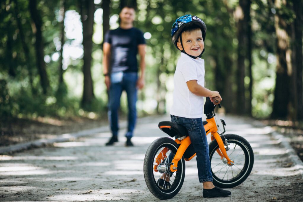 Como escolher a primeira bicicleta do seu filho