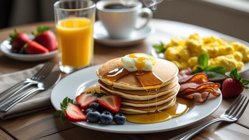 Como é o café da manhã americano? Principais pratos e tradições