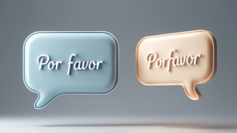 Por favor ou porfavor? Entenda o uso correto e significado