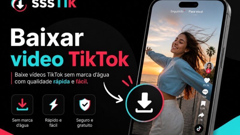 Como baixar video tiktok em alta qualidade sem complicação